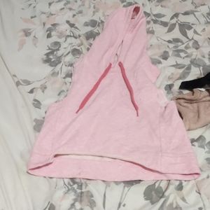 Cropped Pink hoodie